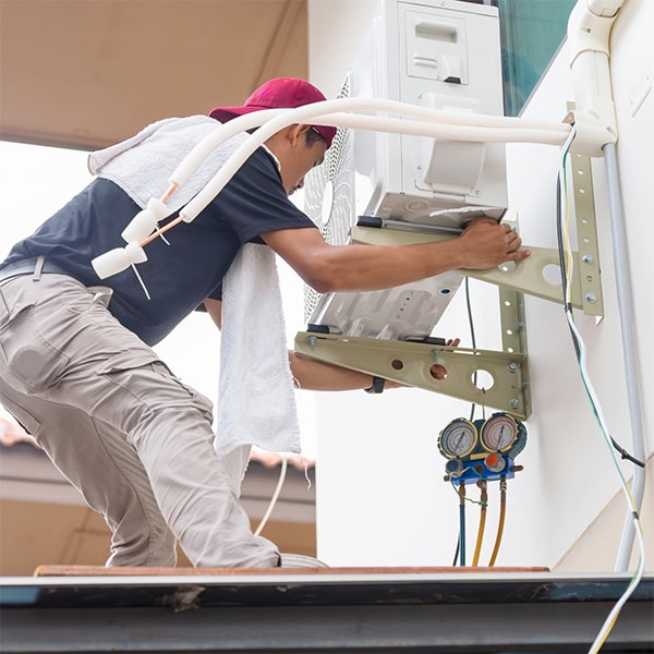 la instalación de aire acondicionado suele demorar aproximadamente un día